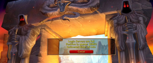 Бета World of Warcraft Forever настолько популярна, что Blizzard дважды наращивала лимиты серверов