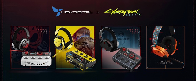 Cyberpunk 2077 получила официальную линейку игровой аудиотехники HiBy