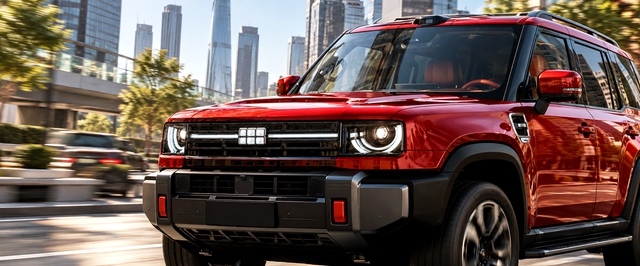 Новый Geely Battleship 700 это мощный внедорожник с отличной динамикой — премьера 10 октября