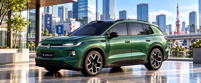Новый электрокроссовер Volkswagen ID. Aura T6 вышел в Китае