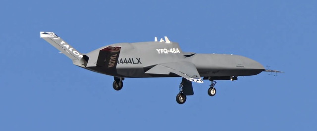 Беспилотный истребитель Northrop Grumman впервые поднялся в воздух