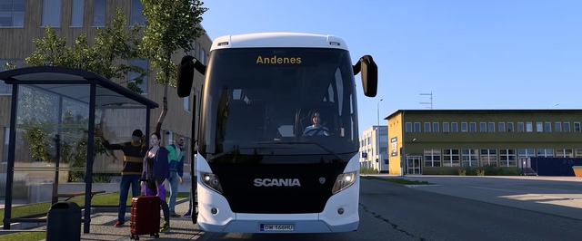 Пассажиры будут кричать: авторы Euro Truck Simulator 2 показали автобусный геймплей