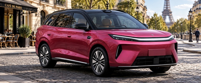 Самый мощный 7-местный кроссовер в Европе: BYD показала в Париже Atto 8