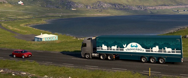 Первый геймплей Исландии в Euro Truck Simulator 2 — релиз неизвестно когда