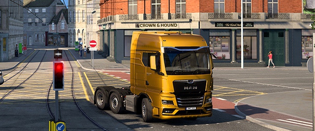 Авторы Euro Truck Simulator 2 показали новый Эдинбург — будет памятник Шерлоку Холмсу