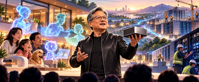 Глава Nvidia посоветовал не выходить из дома в ответ на вопрос о безопасности ИИ